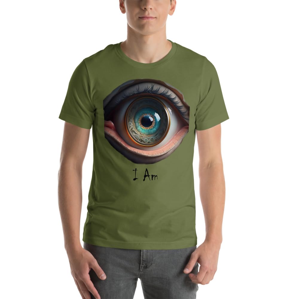 Unisex Eye I Am Creepy Scary Weird Eyeball Body Intimidating Eery Short Sleeve Graphic Funny Adult Men Women Casual Trendy