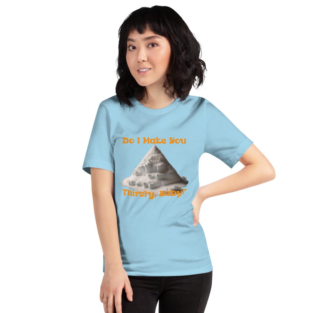 Unisex Salt Sugar Thirsty Graphic T-Shirt Funny Baby Adult Short Sleeve Casual Trendy