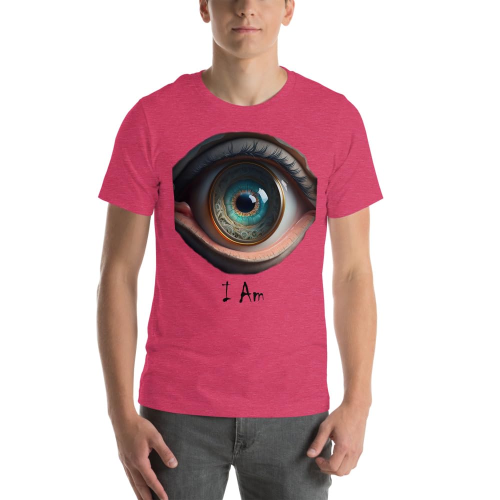 Unisex Eye I Am Creepy Scary Weird Eyeball Body Intimidating Eery Short Sleeve Graphic Funny Adult Men Women Casual Trendy