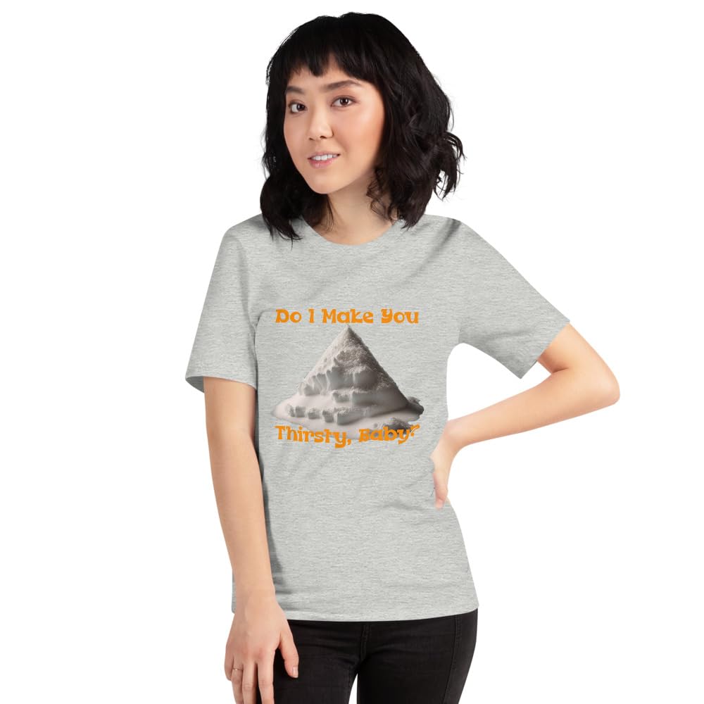 Unisex Salt Sugar Thirsty Graphic T-Shirt Funny Baby Adult Short Sleeve Casual Trendy