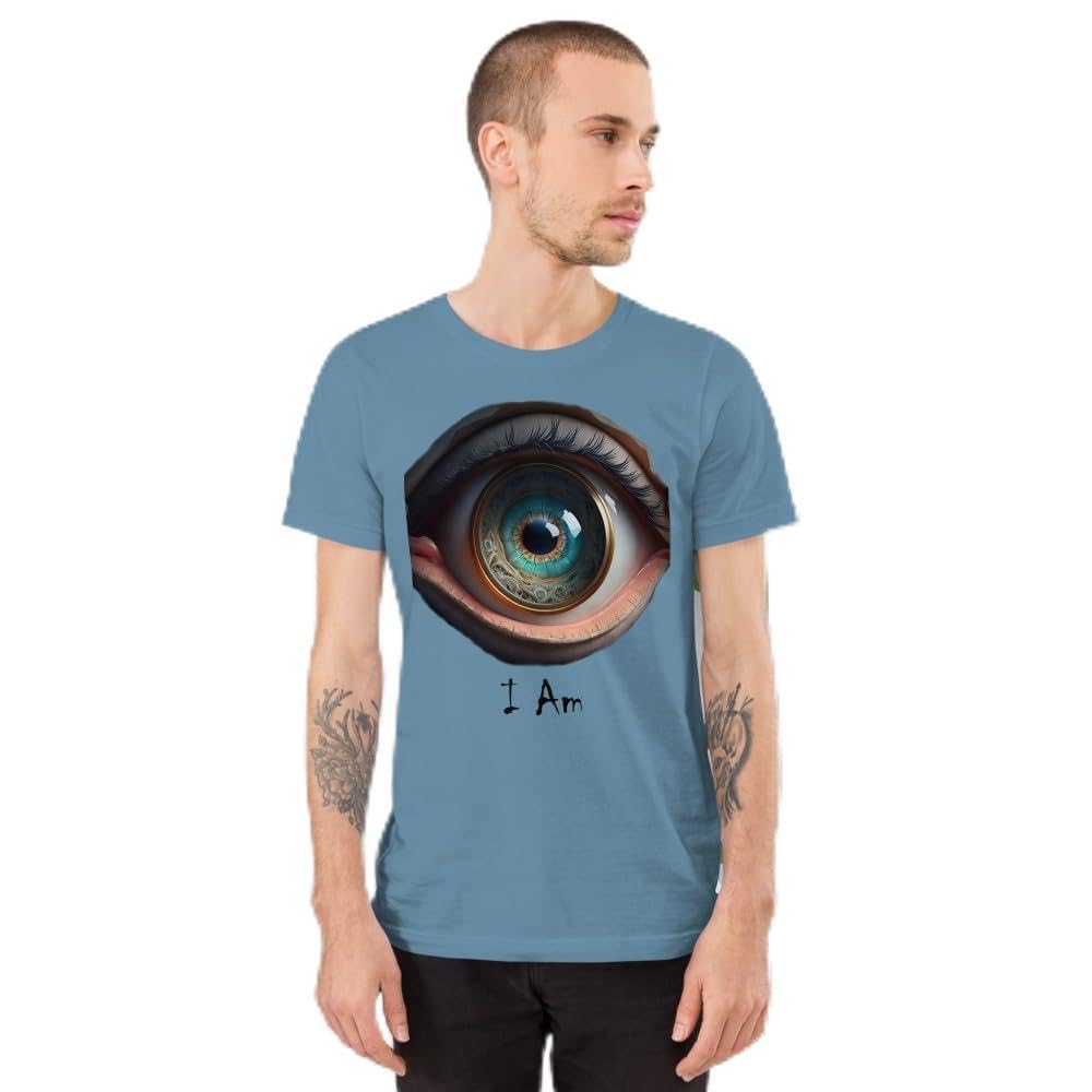 Unisex Eye I Am Creepy Scary Weird Eyeball Body Intimidating Eery Short Sleeve Graphic Funny Adult Men Women Casual Trendy