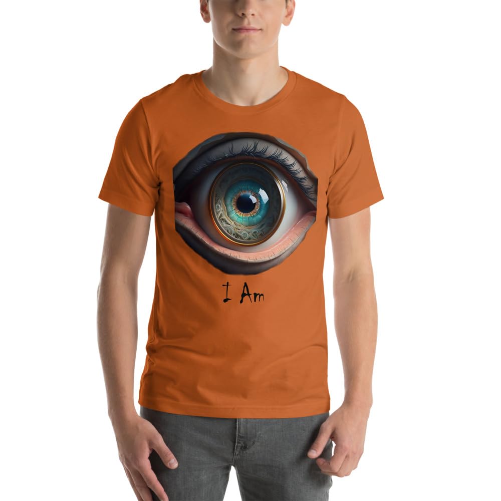 Unisex Eye I Am Creepy Scary Weird Eyeball Body Intimidating Eery Short Sleeve Graphic Funny Adult Men Women Casual Trendy