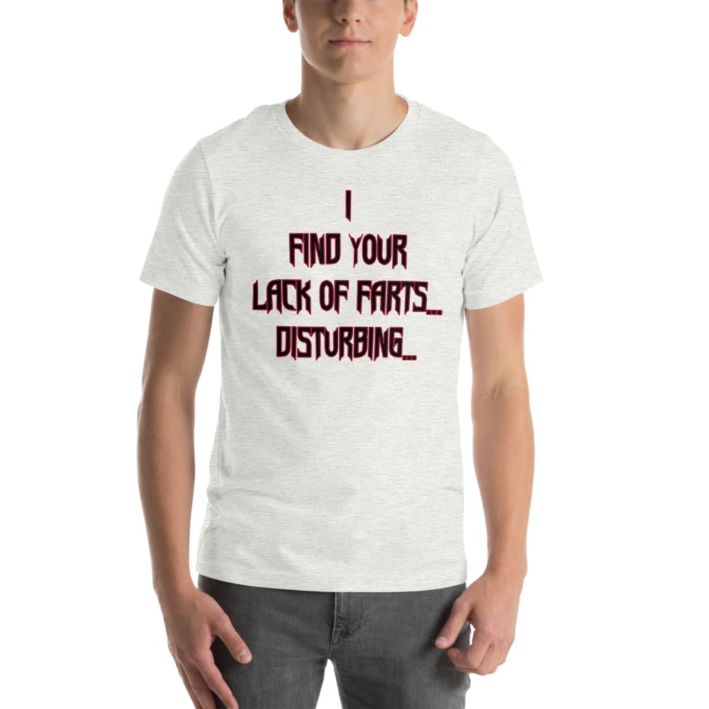 Unisex Disturbing Farts Graphic T-Shirt Funny Adult Short Sleeve Casual Jersey Trendy