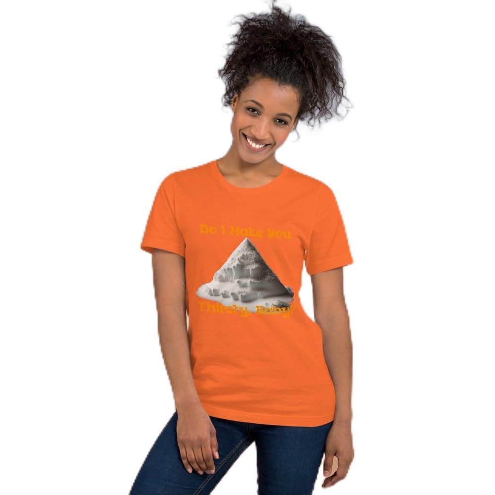 Unisex Salt Sugar Thirsty Graphic T-Shirt Funny Baby Adult Short Sleeve Casual Trendy