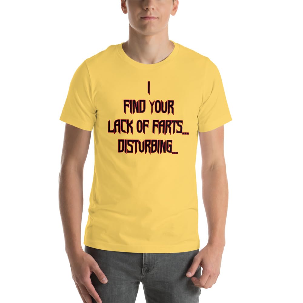 Unisex Disturbing Farts Graphic T-Shirt Funny Adult Short Sleeve Casual Jersey Trendy