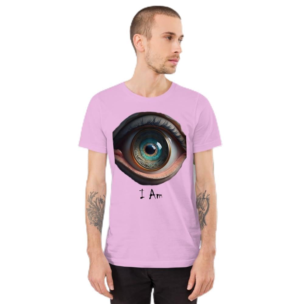 Unisex Eye I Am Creepy Scary Weird Eyeball Body Intimidating Eery Short Sleeve Graphic Funny Adult Men Women Casual Trendy
