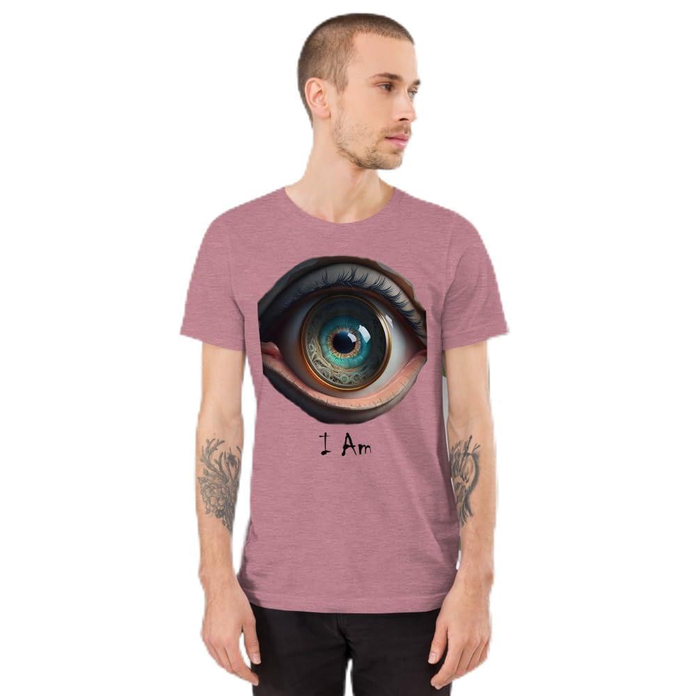 Unisex Eye I Am Creepy Scary Weird Eyeball Body Intimidating Eery Short Sleeve Graphic Funny Adult Men Women Casual Trendy
