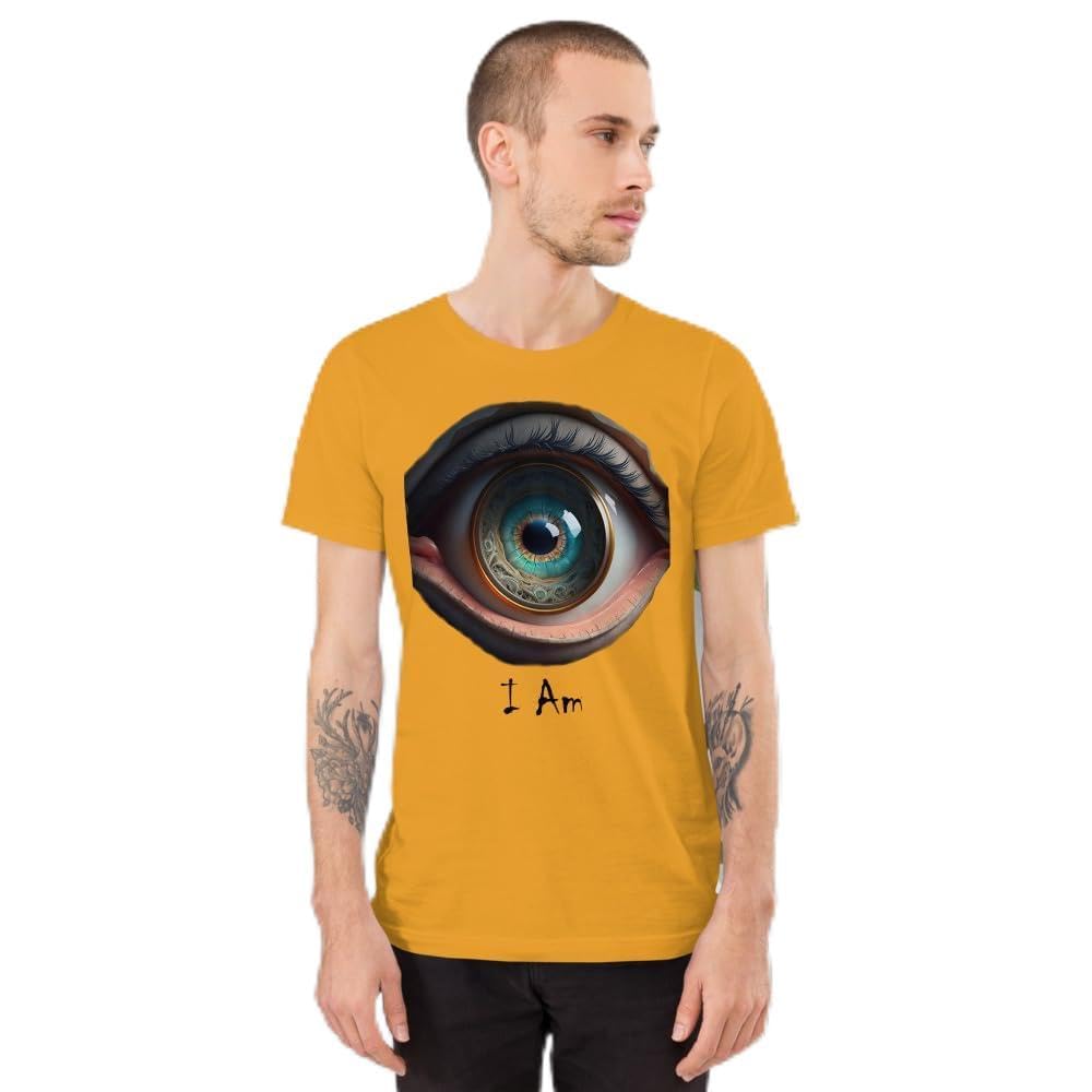 Unisex Eye I Am Creepy Scary Weird Eyeball Body Intimidating Eery Short Sleeve Graphic Funny Adult Men Women Casual Trendy