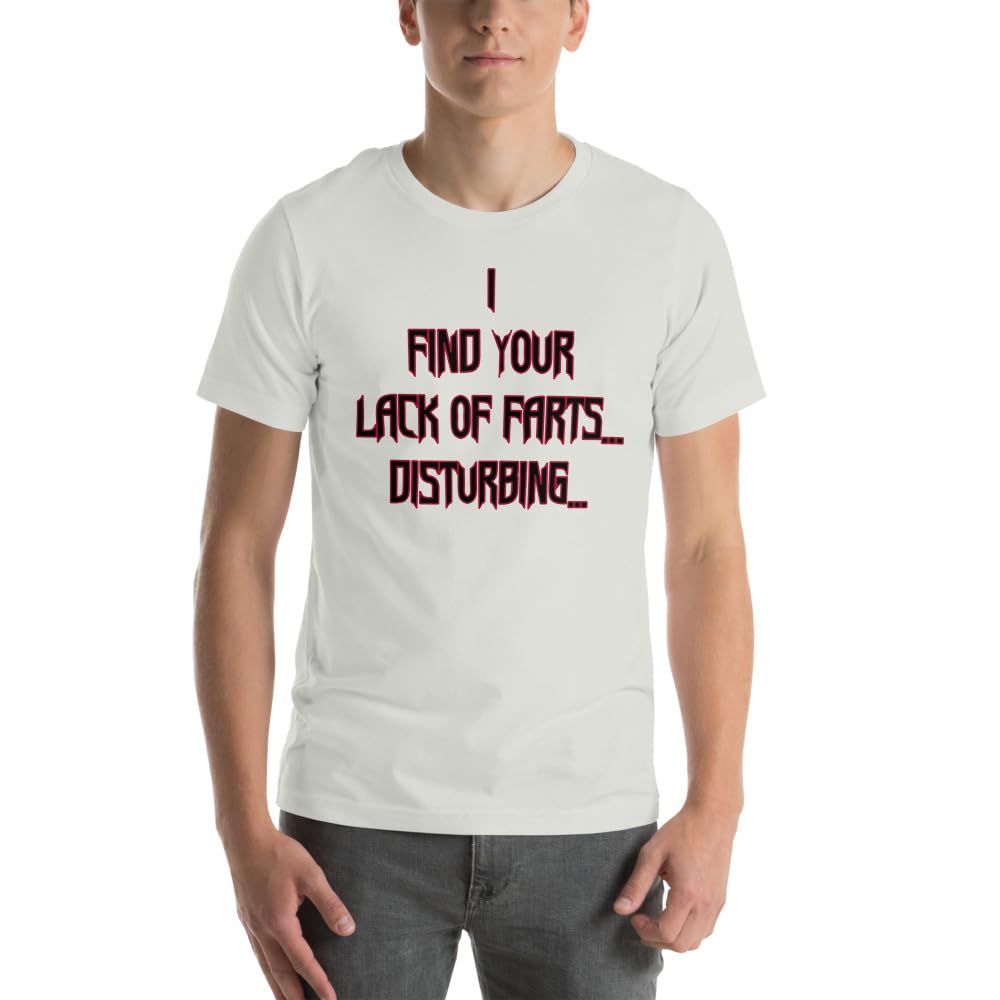 Unisex Disturbing Farts Graphic T-Shirt Funny Adult Short Sleeve Casual Jersey Trendy