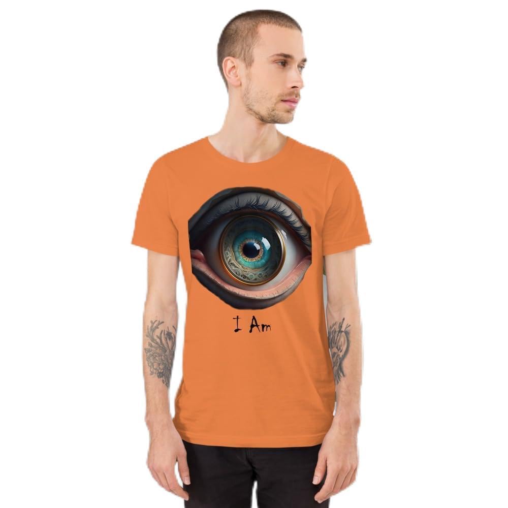 Unisex Eye I Am Creepy Scary Weird Eyeball Body Intimidating Eery Short Sleeve Graphic Funny Adult Men Women Casual Trendy
