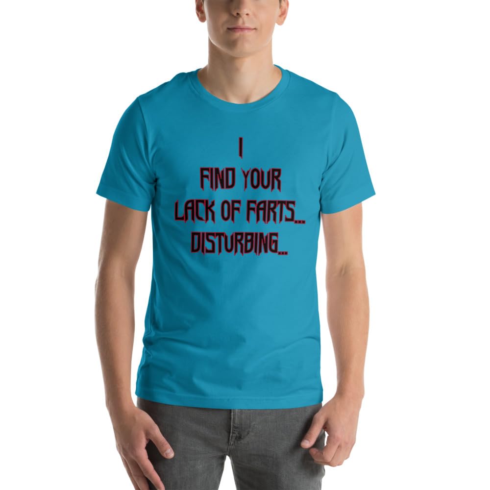 Unisex Disturbing Farts Graphic T-Shirt Funny Adult Short Sleeve Casual Jersey Trendy