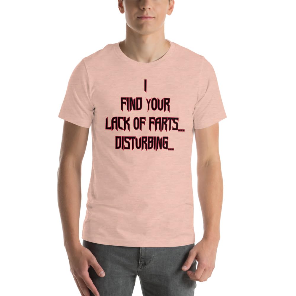 Unisex Disturbing Farts Graphic T-Shirt Funny Adult Short Sleeve Casual Jersey Trendy