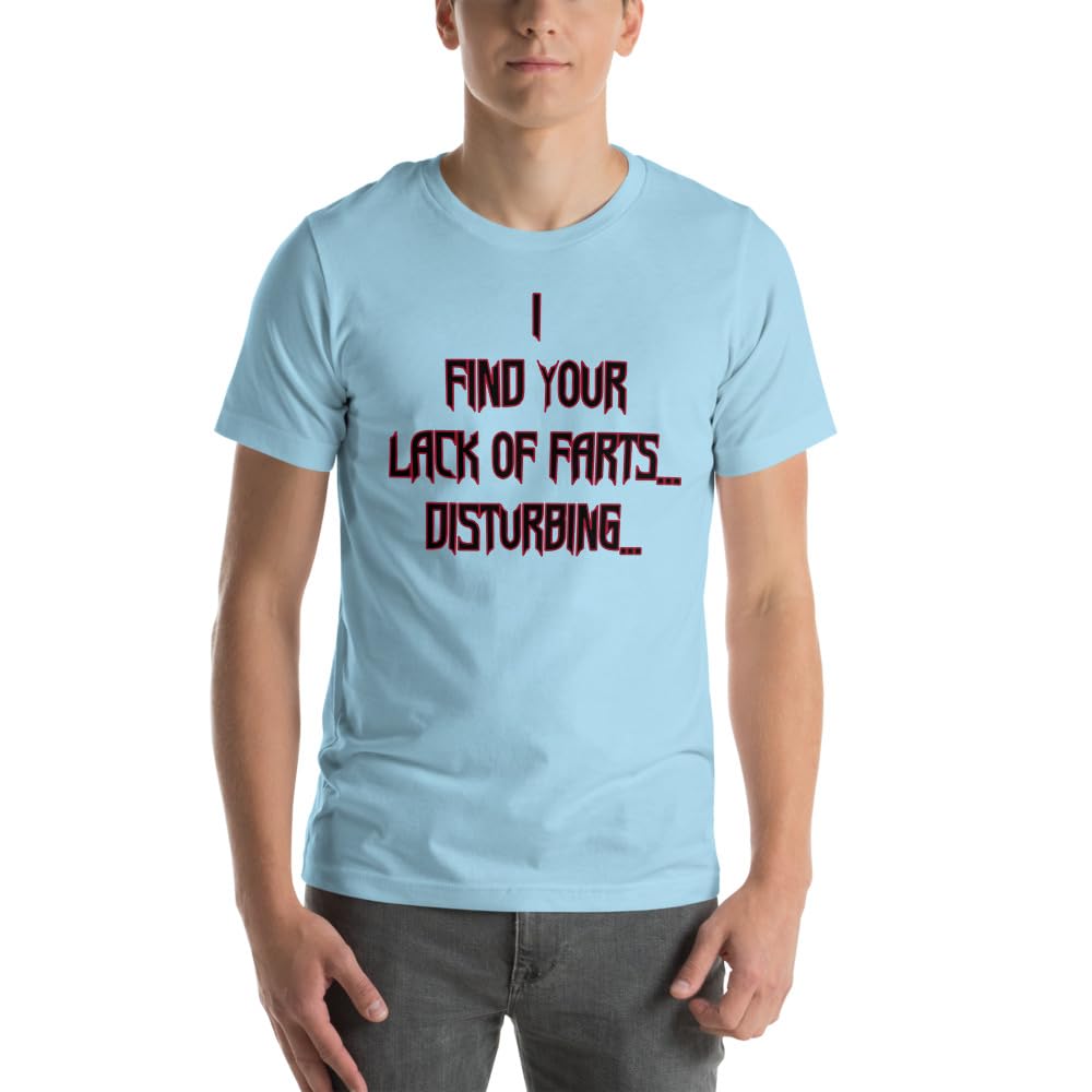 Unisex Disturbing Farts Graphic T-Shirt Funny Adult Short Sleeve Casual Jersey Trendy
