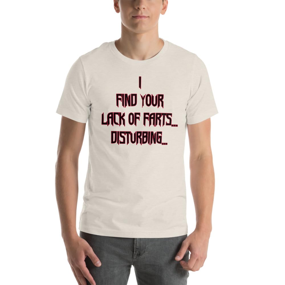 Unisex Disturbing Farts Graphic T-Shirt Funny Adult Short Sleeve Casual Jersey Trendy