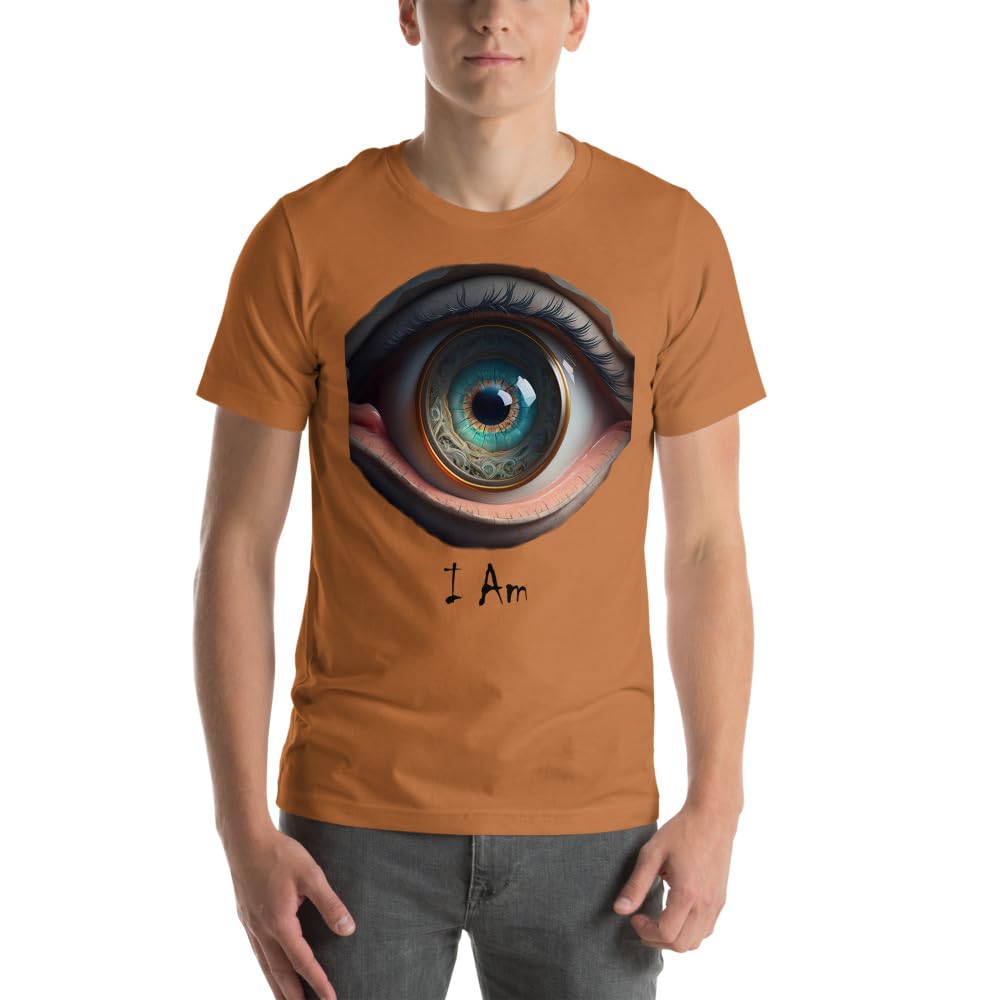 Unisex Eye I Am Creepy Scary Weird Eyeball Body Intimidating Eery Short Sleeve Graphic Funny Adult Men Women Casual Trendy