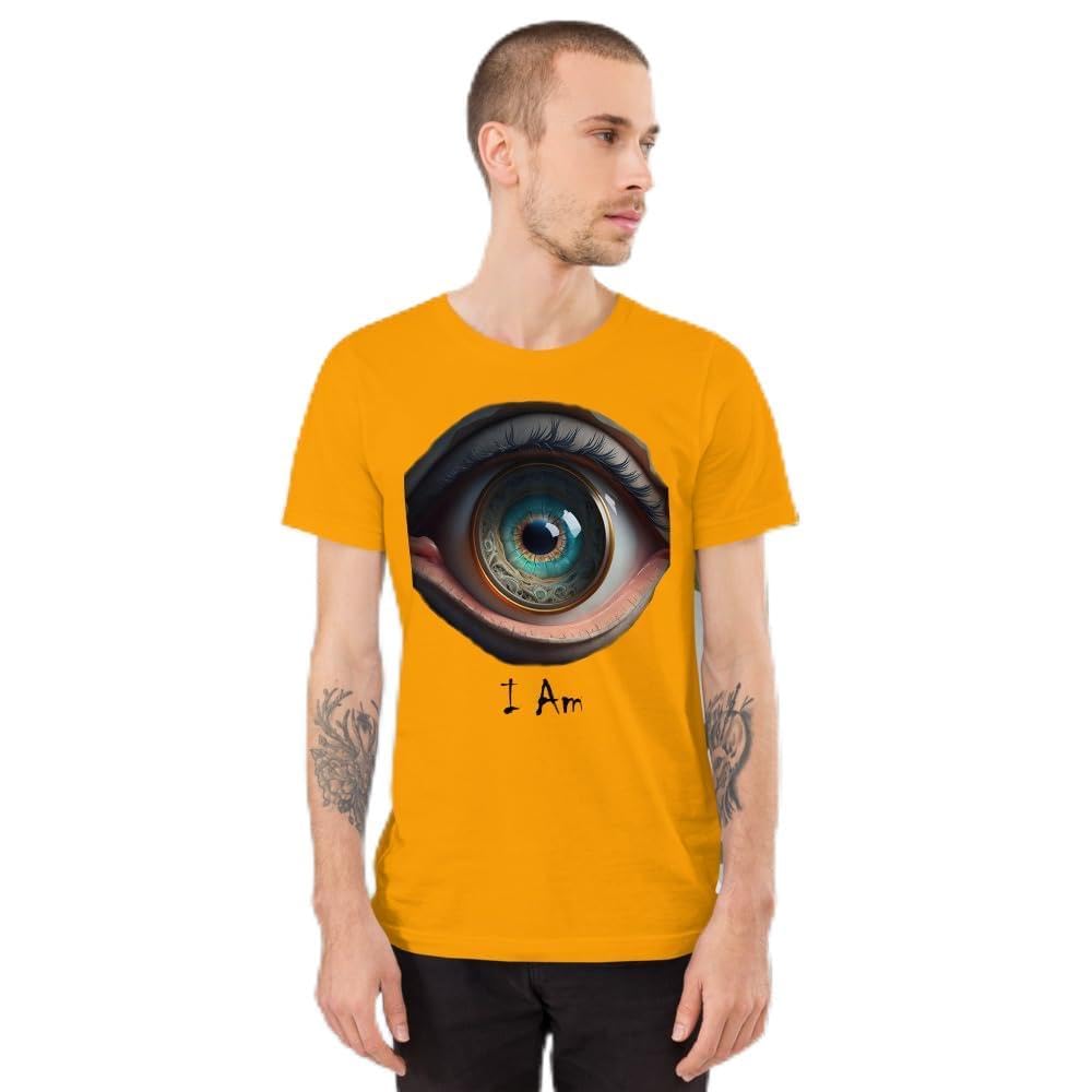 Unisex Eye I Am Creepy Scary Weird Eyeball Body Intimidating Eery Short Sleeve Graphic Funny Adult Men Women Casual Trendy