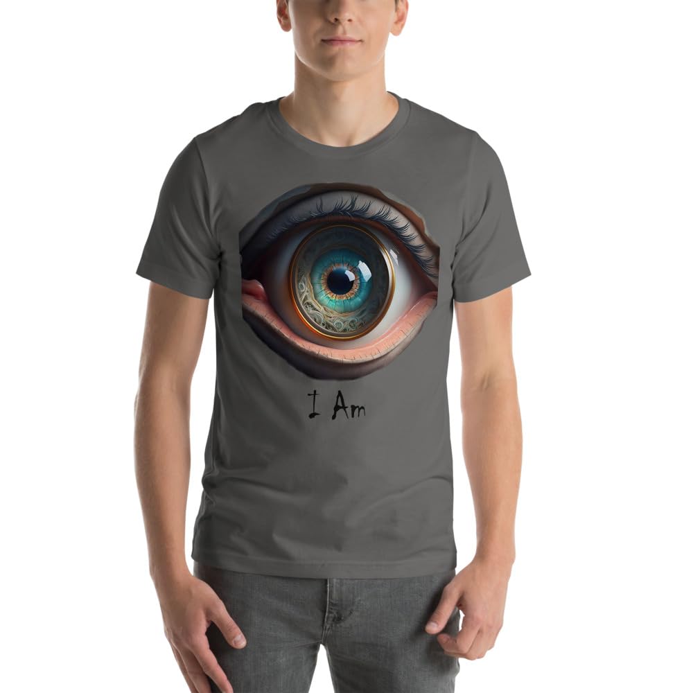 Unisex Eye I Am Creepy Scary Weird Eyeball Body Intimidating Eery Short Sleeve Graphic Funny Adult Men Women Casual Trendy