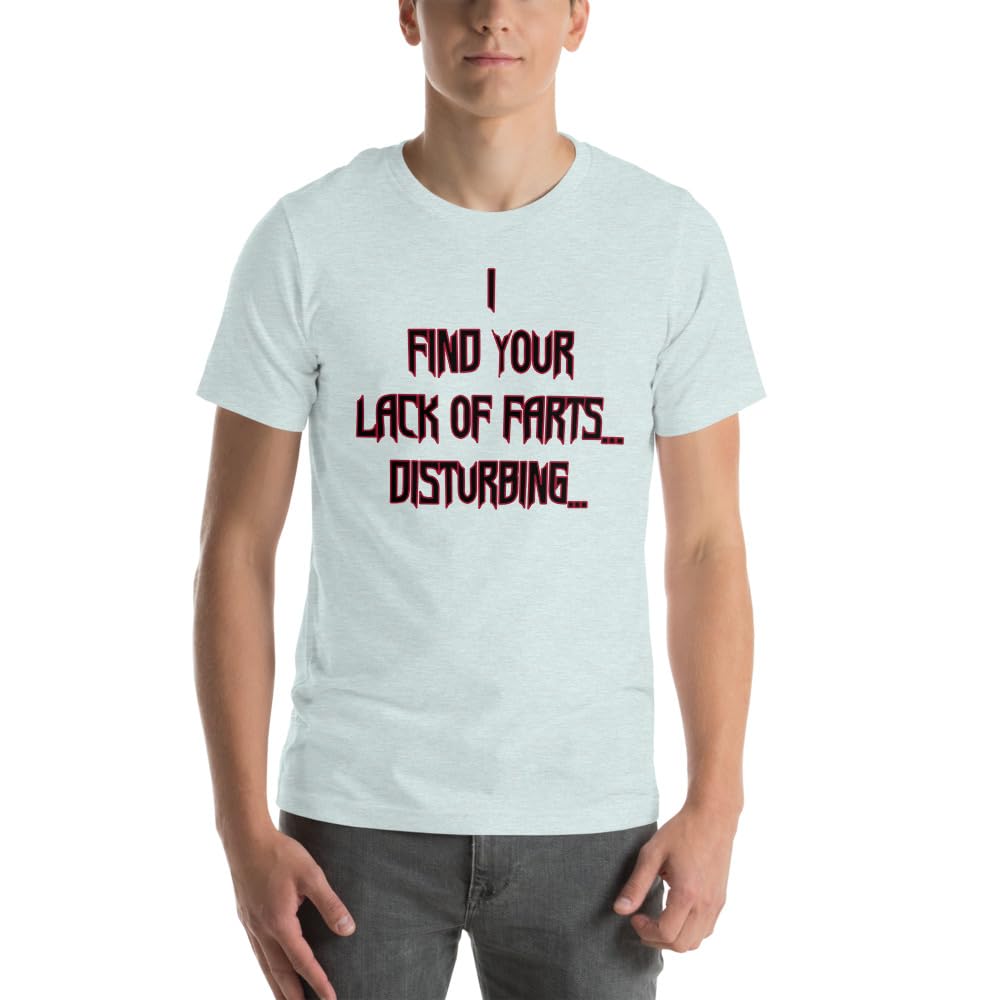 Unisex Disturbing Farts Graphic T-Shirt Funny Adult Short Sleeve Casual Jersey Trendy