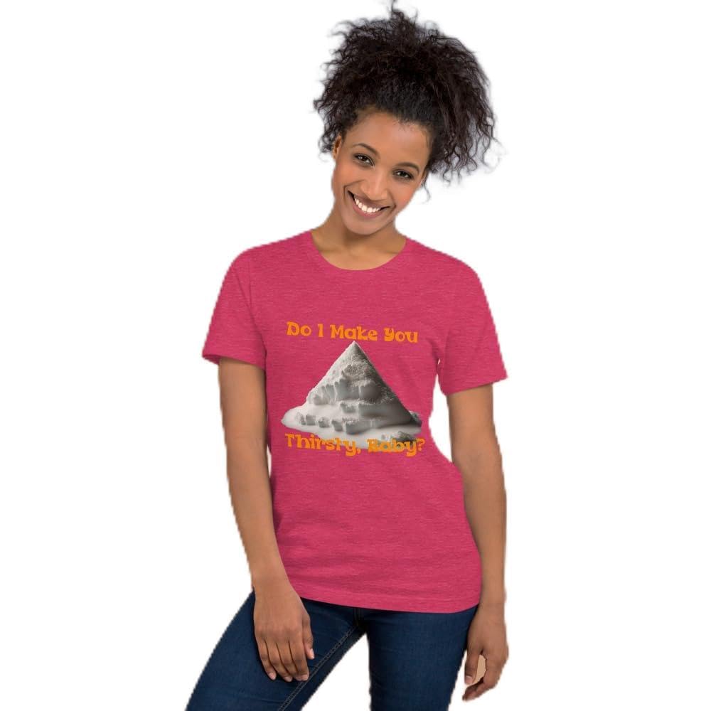 Unisex Salt Sugar Thirsty Graphic T-Shirt Funny Baby Adult Short Sleeve Casual Trendy