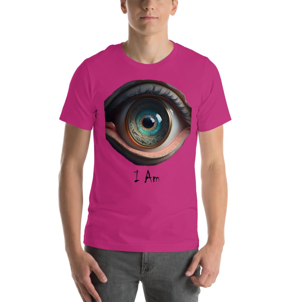 Unisex Eye I Am Creepy Scary Weird Eyeball Body Intimidating Eery Short Sleeve Graphic Funny Adult Men Women Casual Trendy