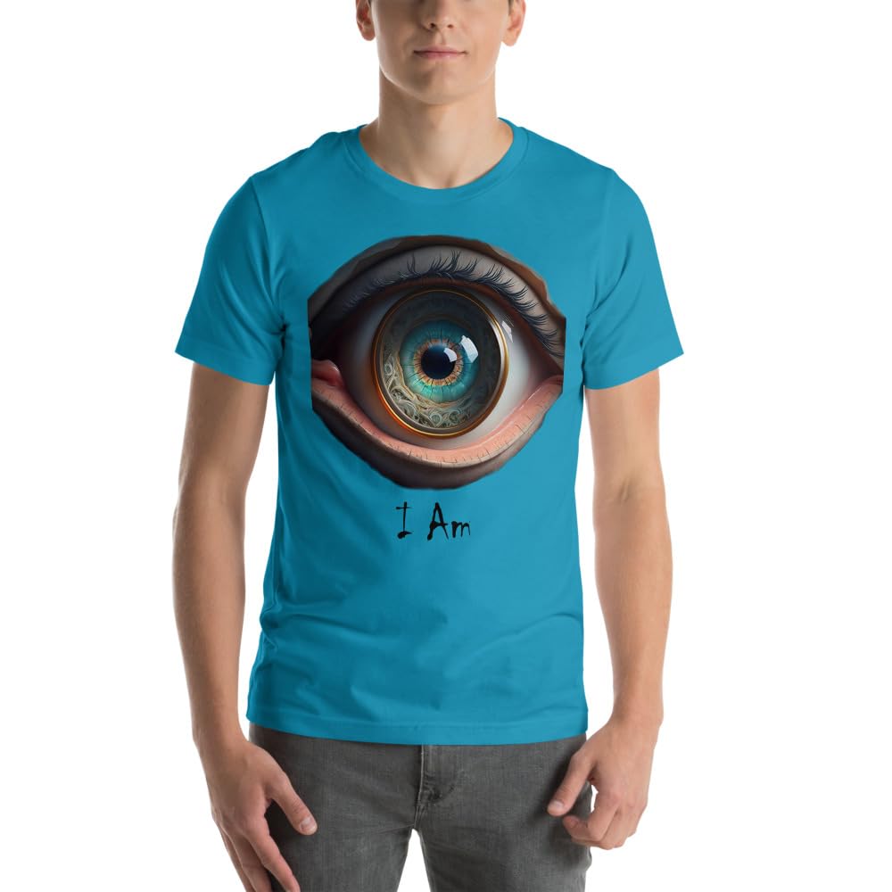 Unisex Eye I Am Creepy Scary Weird Eyeball Body Intimidating Eery Short Sleeve Graphic Funny Adult Men Women Casual Trendy