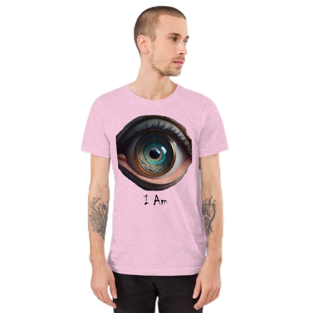 Unisex Eye I Am Creepy Scary Weird Eyeball Body Intimidating Eery Short Sleeve Graphic Funny Adult Men Women Casual Trendy