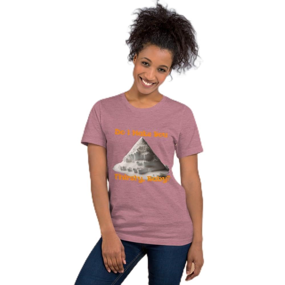 Unisex Salt Sugar Thirsty Graphic T-Shirt Funny Baby Adult Short Sleeve Casual Trendy