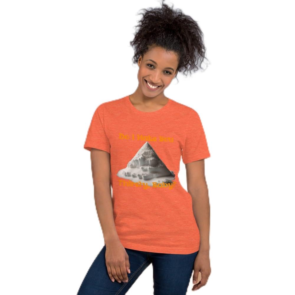 Unisex Salt Sugar Thirsty Graphic T-Shirt Funny Baby Adult Short Sleeve Casual Trendy