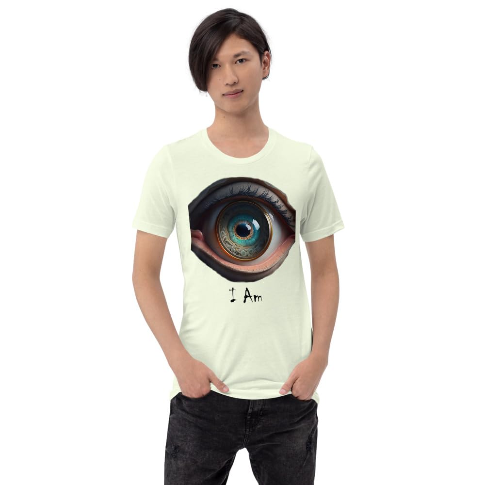 Unisex Eye I Am Creepy Scary Weird Eyeball Body Intimidating Eery Short Sleeve Graphic Funny Adult Men Women Casual Trendy