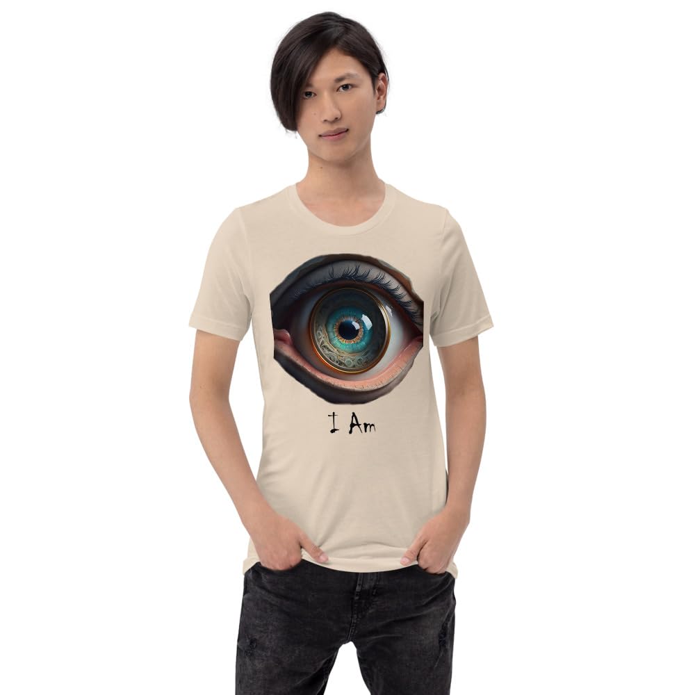 Unisex Eye I Am Creepy Scary Weird Eyeball Body Intimidating Eery Short Sleeve Graphic Funny Adult Men Women Casual Trendy