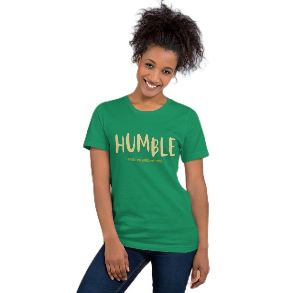 Unisex Humble Wrong More Often Always Right Arrogant Sarcasm Wish T-Shirt Short Sleeve Graphic Funny Adult Casual Trendy