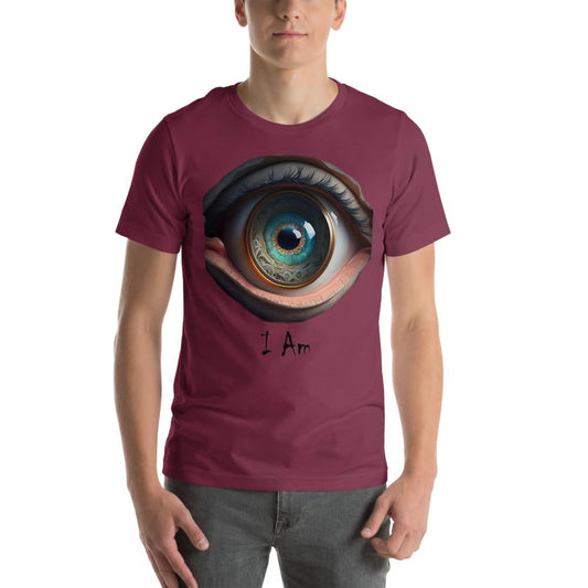 Unisex Eye I Am Creepy Scary Weird Eyeball Body Intimidating Eery Short Sleeve Graphic Funny Adult Men Women Casual Trendy