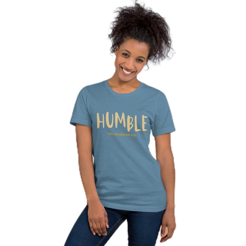 Unisex Humble Wrong More Often Always Right Arrogant Sarcasm Wish T-Shirt Short Sleeve Graphic Funny Adult Casual Trendy