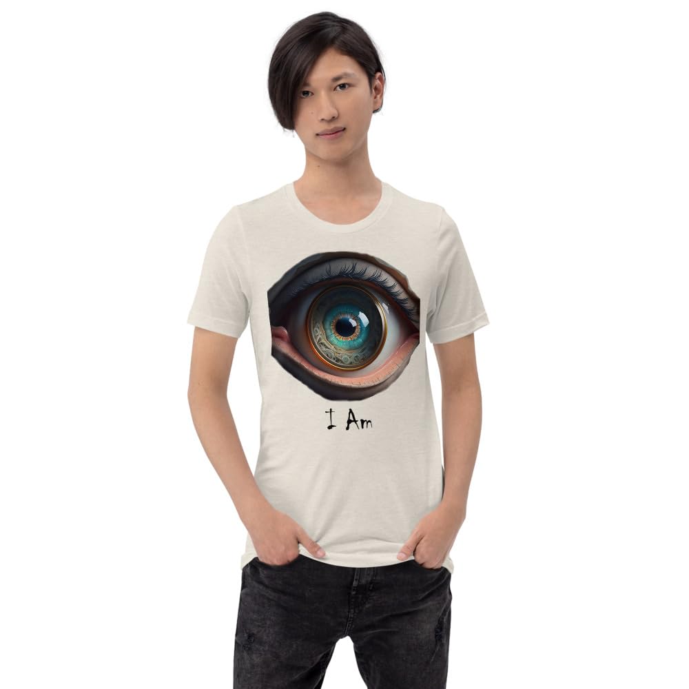 Unisex Eye I Am Creepy Scary Weird Eyeball Body Intimidating Eery Short Sleeve Graphic Funny Adult Men Women Casual Trendy