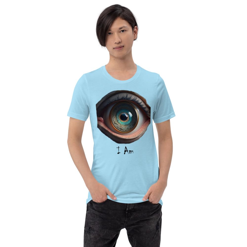 Unisex Eye I Am Creepy Scary Weird Eyeball Body Intimidating Eery Short Sleeve Graphic Funny Adult Men Women Casual Trendy