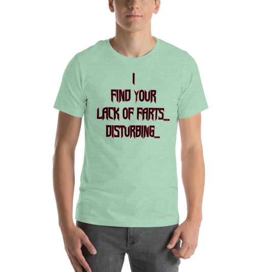 Unisex Disturbing Farts Graphic T-Shirt Funny Adult Short Sleeve Casual Jersey Trendy