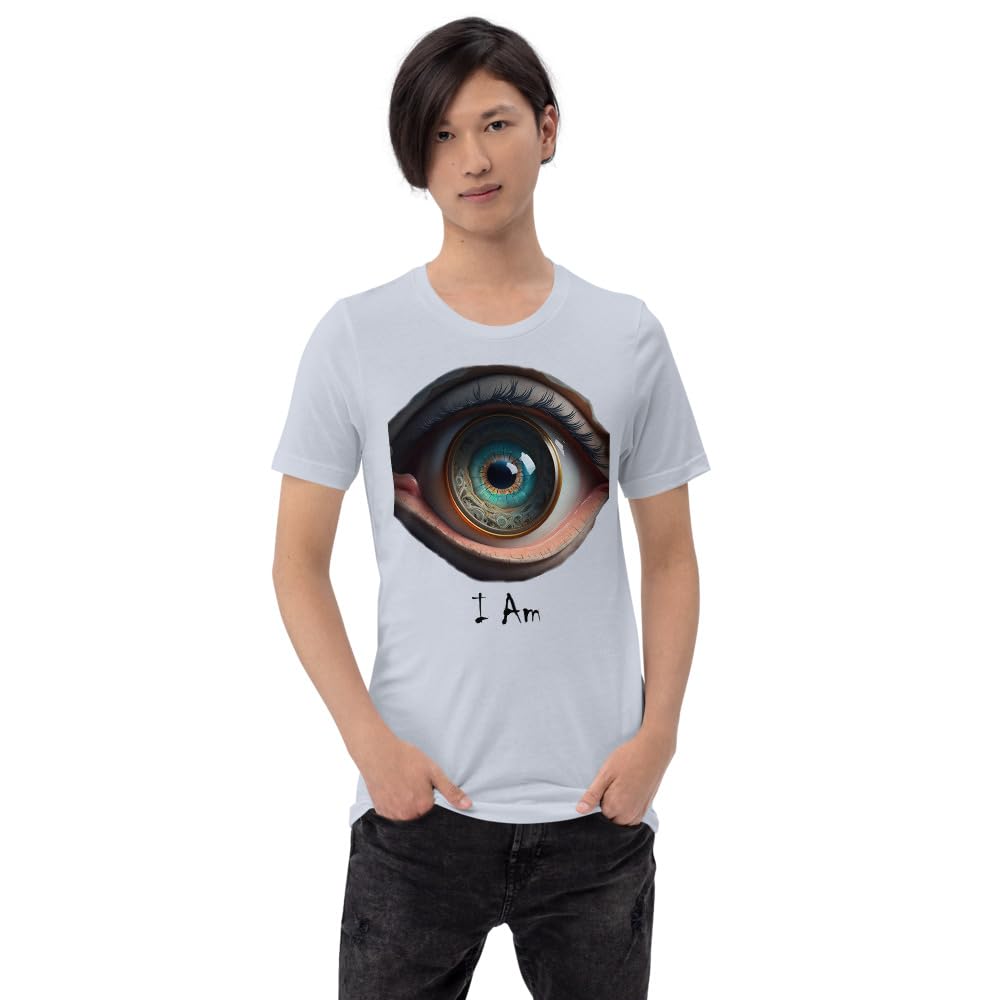 Unisex Eye I Am Creepy Scary Weird Eyeball Body Intimidating Eery Short Sleeve Graphic Funny Adult Men Women Casual Trendy