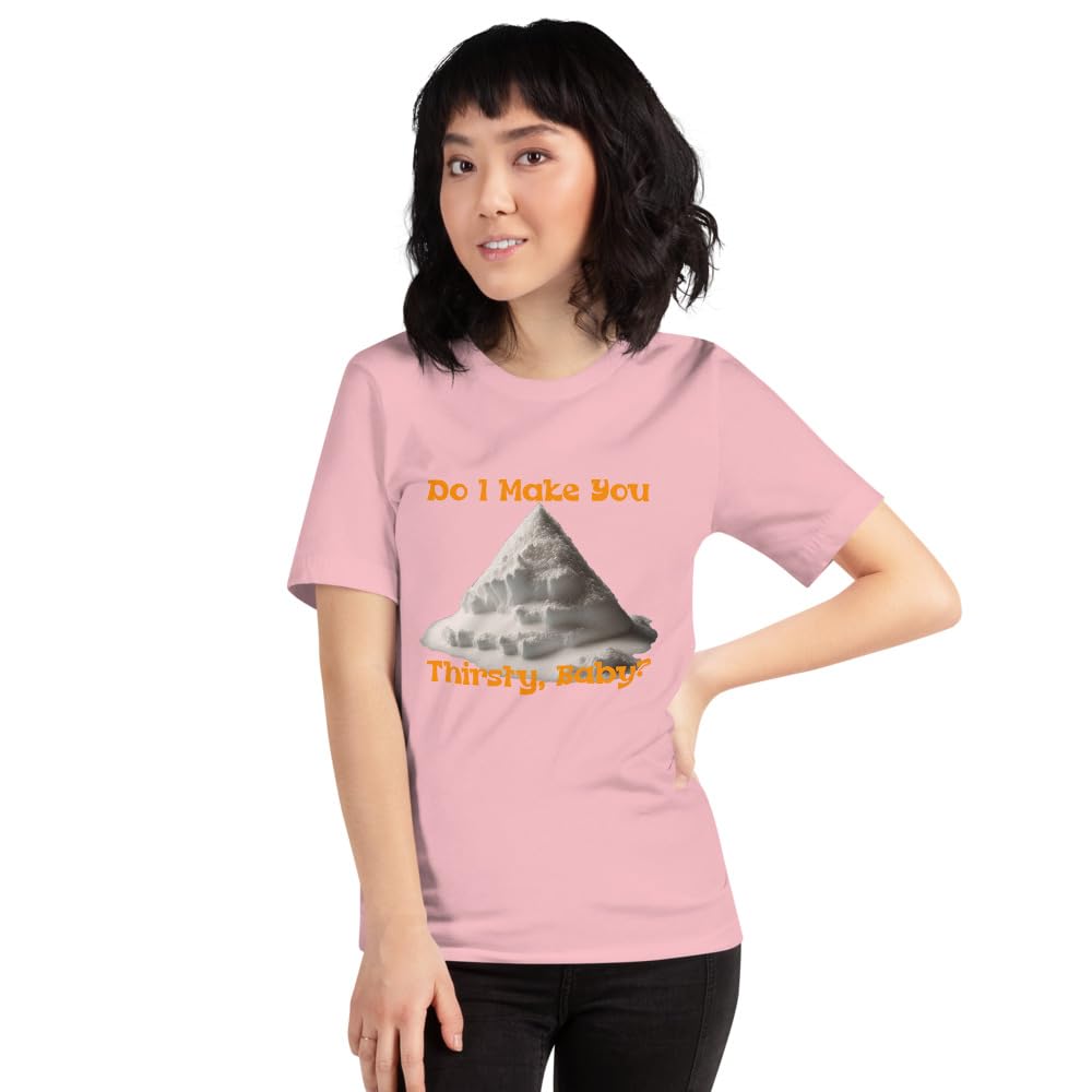 Unisex Salt Sugar Thirsty Graphic T-Shirt Funny Baby Adult Short Sleeve Casual Trendy