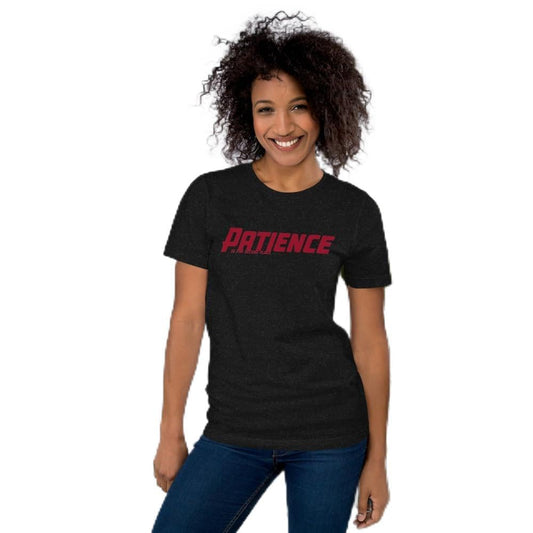 Unisex Patience No Patience Racing First Place Second Place Car Indy T-Shirt Short Sleeve Graphic Funny Adult Casual Trendy